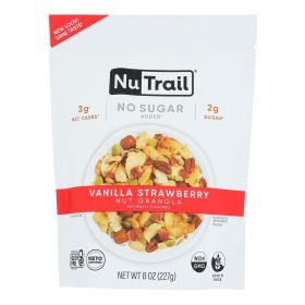 Nutrail - Granola Keto Vanilla Strawberry - Case Of 6-8 Ounces