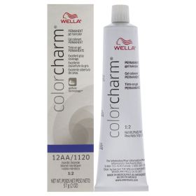 Color Charm Permanent Hair Color Gel - 12AA 1120 Nordic Blonde by Wella for Unisex - 2 oz Hair Color