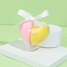 Makeup Sponge 2 Pcs blender sponge for Liquid, Cream, and Powder, Multi-colored Makeup Sponges (Color: 03)
