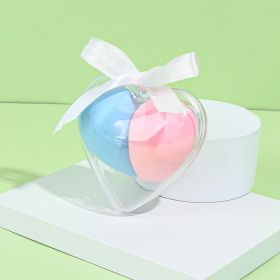 Makeup Sponge 2 Pcs blender sponge for Liquid, Cream, and Powder, Multi-colored Makeup Sponges (Color: 02)
