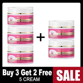 AILKE Organic Acne Face Cream, Cleaning Skin, Remove Blemish, Pimples, Non-Greasy, Oil Control, For Women and Men (Color: Pack of 5)